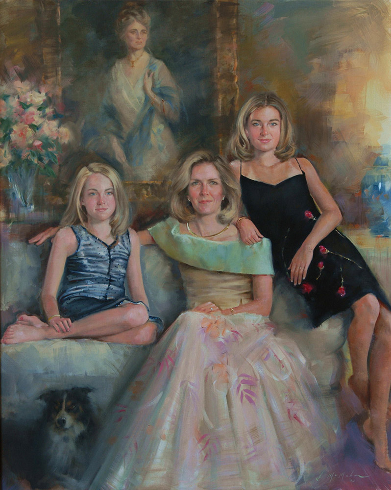 hutton family private portrait