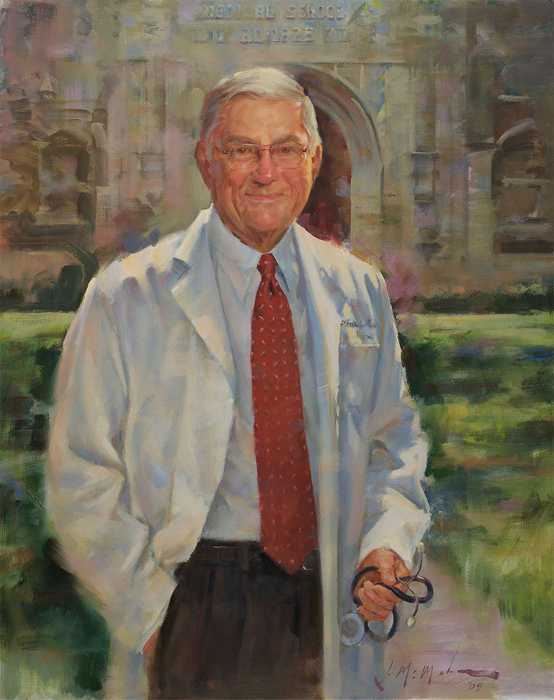 medical portrait Dr Andy Spickard lb